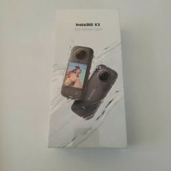 (SALE!) BRAND NEW INSTA360 X3 360 ACTION CAM 