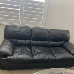 3 Piece Leather Couch Set 