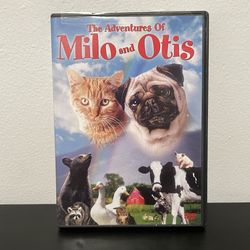 The Adventures Of Milo And Otis DVD Movie Full Screen Sony Family Dog Cat 1986