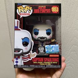 #1853 Funko Pop Movie House Of 1000 Corpses Captain Spaulding (HT Scare Fair 2026 Exclusive)