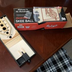 Desktop Skee Ball