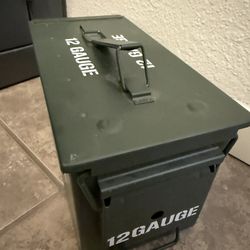 12 gage steel box + full of candy