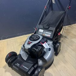 Murray 22 in. 140 cc Briggs & Stratton Walk Behind Gas Self-Propelled Lawn Mower with Front Wheel Drive and Bagger