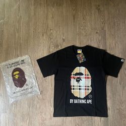 Burberry Bape Shirt Black