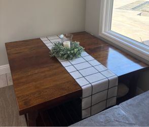 Solid Acacia Wood Coffee Table