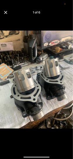 Yamaha Banshee Cylinders, Pistons, Cool head