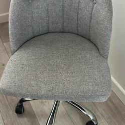 Grey  Office Or Desk  Chair  Very Clean 