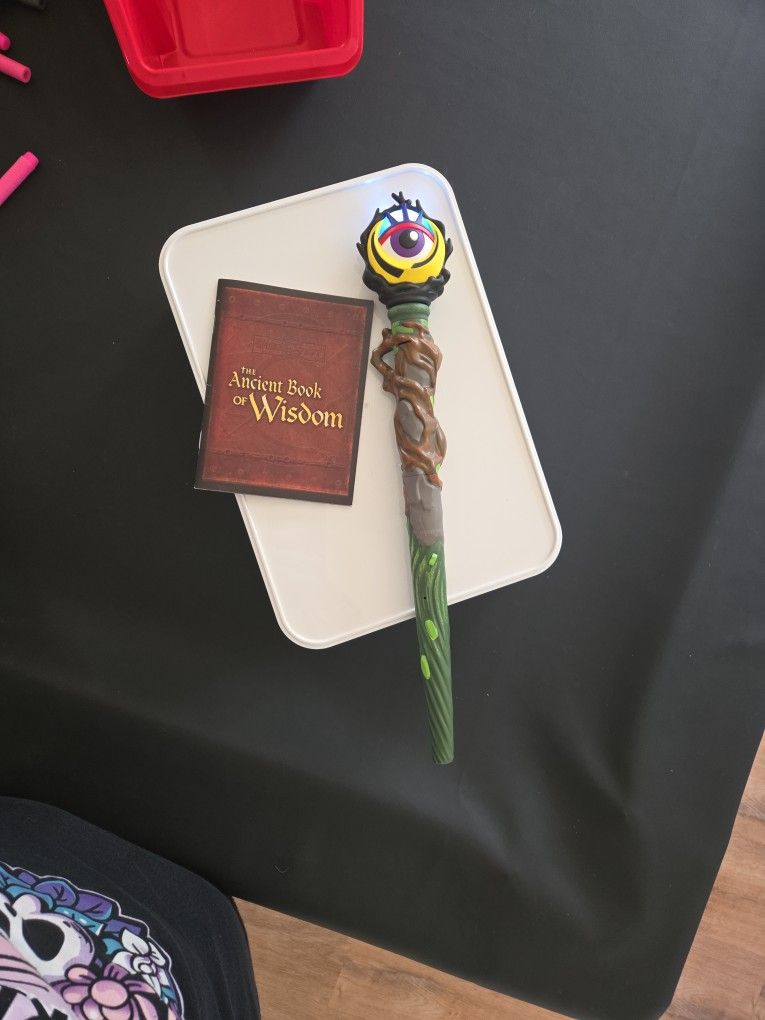 Great Wolf Lodge Wand and Book
