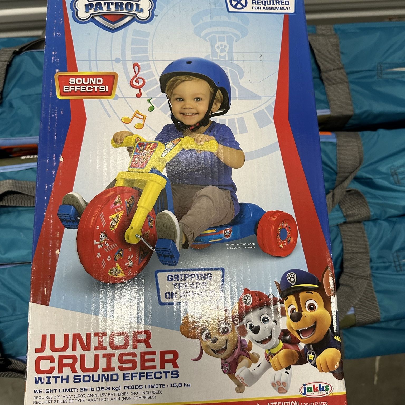 Paw patrol junior cruiser tricycle sale