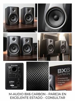 M-Audio BX6 Carbon Studio Monitors (Pair)