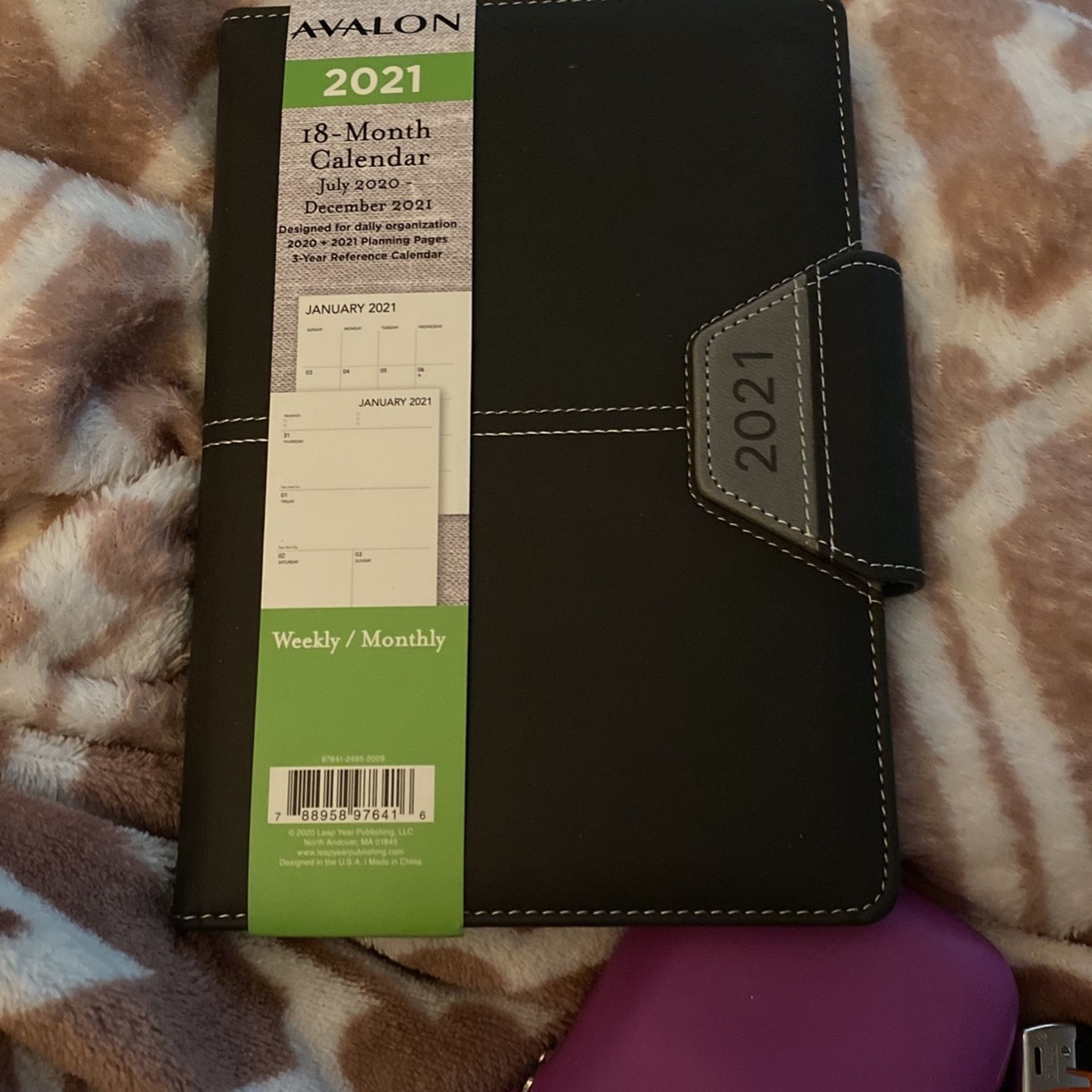 calendar journal-2021