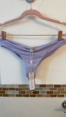 PILYQ WOMENS BIKINI BOTTOM RUCHED NWT