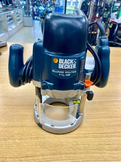 Black & Decker RP200 Plunge Router 1-3/4 HP (Corded) Tested Works