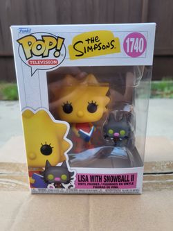 Lisa with Snowball The Simpsons : Pop Funko