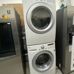 LG WASHING MACHINE AND GAS DRYER