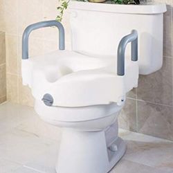 Locking Raised Toilet Seat