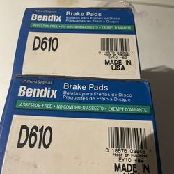 Bendix D610 Ford Taurus front brakes  2002- 2005