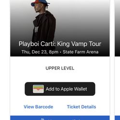 PLAYBOI CARTI TICKETS