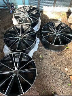 Milanni 22” wheels
