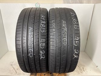 2 tires 285 45 22 pirelli scorpion verde as no repairs