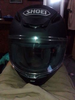 Shoei Full-Face Motorcycle Helmet Black