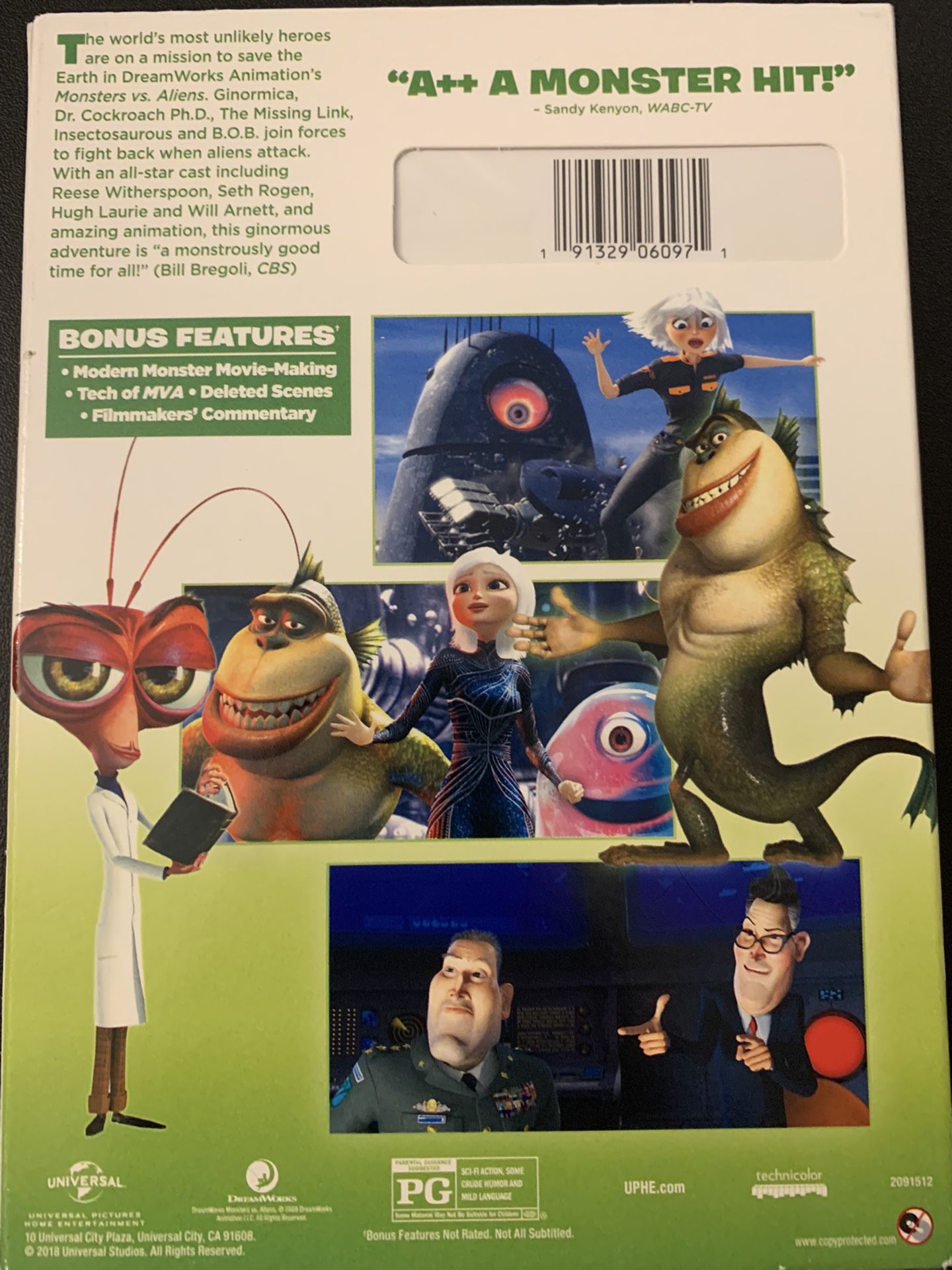 Monsters Vs. Aliens (dvd) : Target