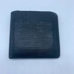 Louis Vuitton Black EPI Leather Wallet Vintage Made in France