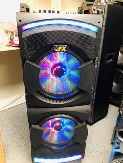 Equipo con dos bocinas 12” Recargable PRECIO FIJO//Portable Speaker with two 12” woofer FIRM PRICE