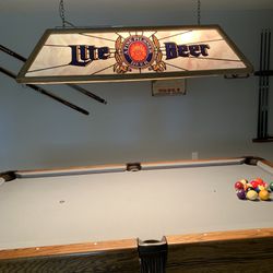 Light Fixture For Pool Table, Bar, Or Basement Area Etc