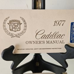 1977 Cadillac Owner's Manual