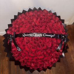200 Rose Flower Bouquet Ramo Buchon 