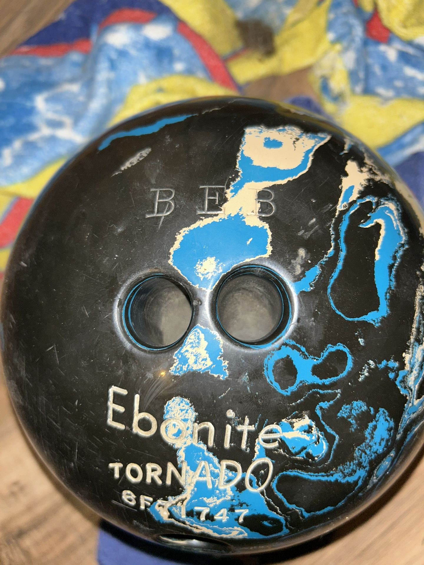 Bowling Balls And Bags. One Pair Of Shoes