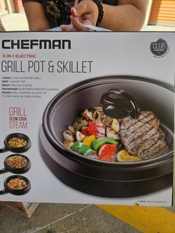 Chefman Grill Pot and Skillet