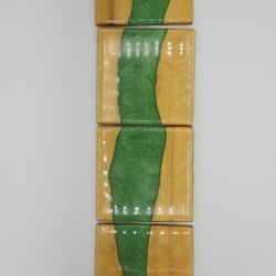 Epoxy River Coasters