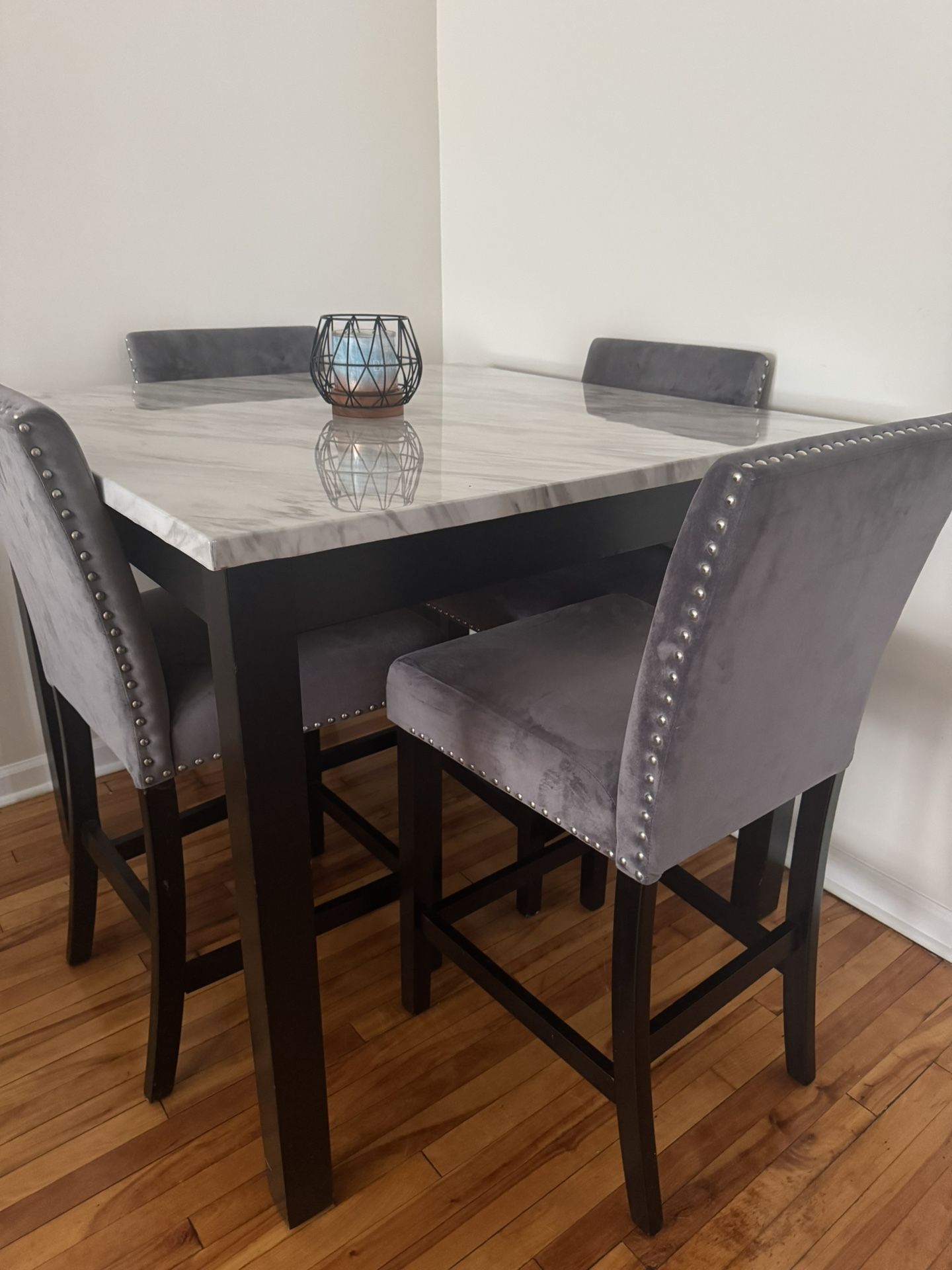 Grey Dining Table 