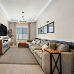 Couch With Ottoman 