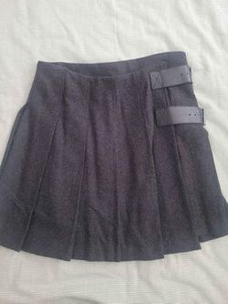 Burberry - Pleated Wrap Skirt