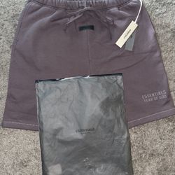 Size 2xl Plum Essentials Shorts 