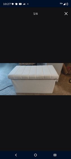 White storage cheast