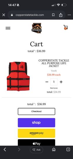 Kids life vest for youth