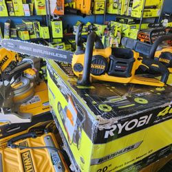 Dewalt 60v Flexvolt Chainsaw 16inch Tool Only 