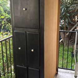 Twin size bed with 5 drawers & Head Frame