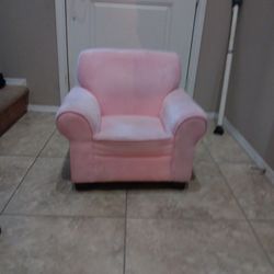 Pink Child Lounge Chair