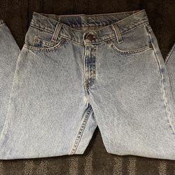 Boys Vintage Levi’s 550 Relaxed Fit Husky Jeans (29x25)
