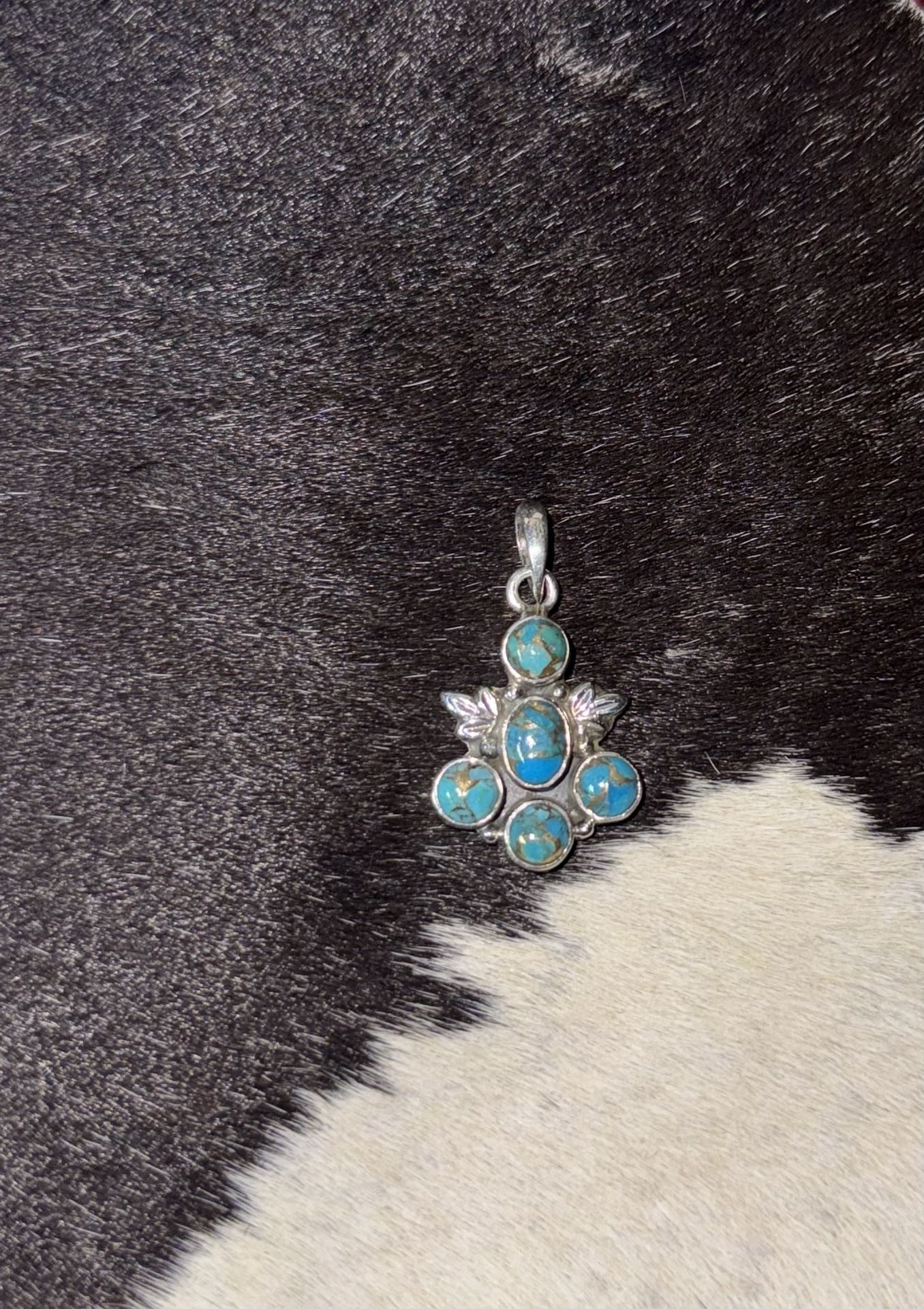 925 Sterling silver pendants!! (Turquoise,malachite,etc)