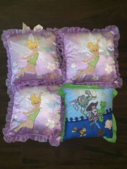 Mini character pillows