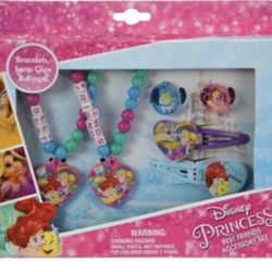 Disney Princess Ariel Accessory Set Bracelet And Rings