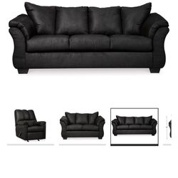 Ashley’s Furniture Darcy Set Love Seat And Long Couch Gently Used $500 Pu North Oxnard 