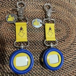 Rare Keychain Pokèmon Pocket Pikachu 1998 Virtual Pet Game 