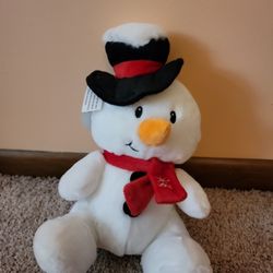 New Plush Snow Man